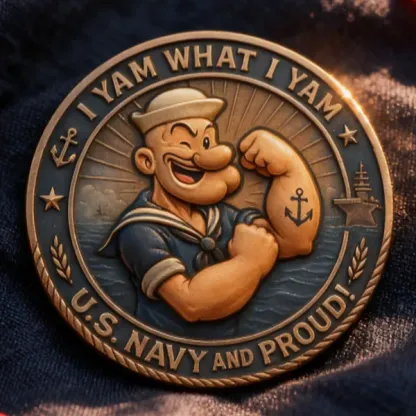 U.S. Navy Coin – Anchor of Freedom⚓