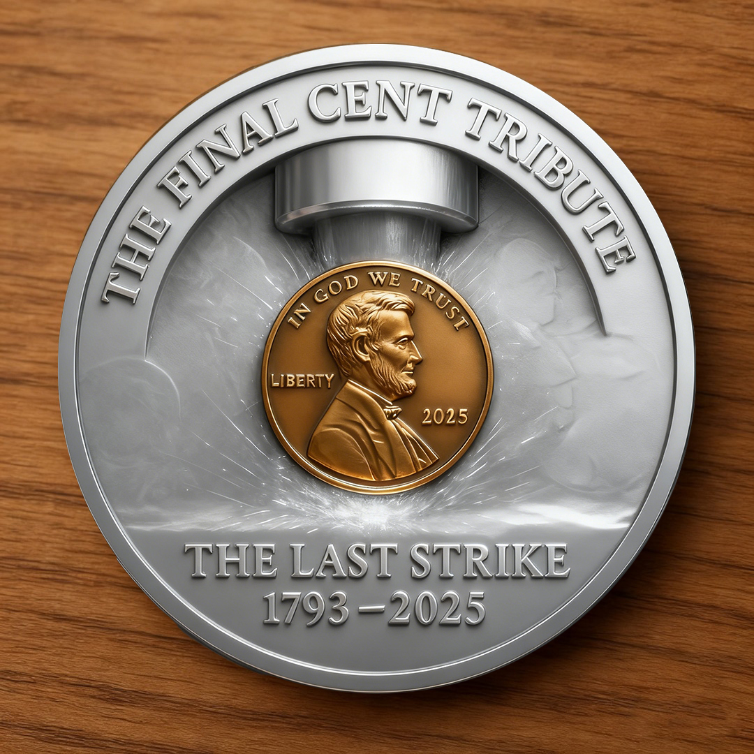 🎉Last Day 49% OFF -"The Last Cent" Commemorative Coin