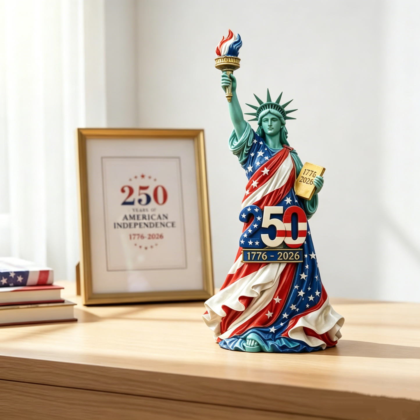 USA 250th Anniversary Statue of Liberty Figurine