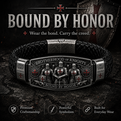 🛡️ Brotherhood of Knights Honor Bracelet-🔥Buy 2 Get Free Shipping🚛