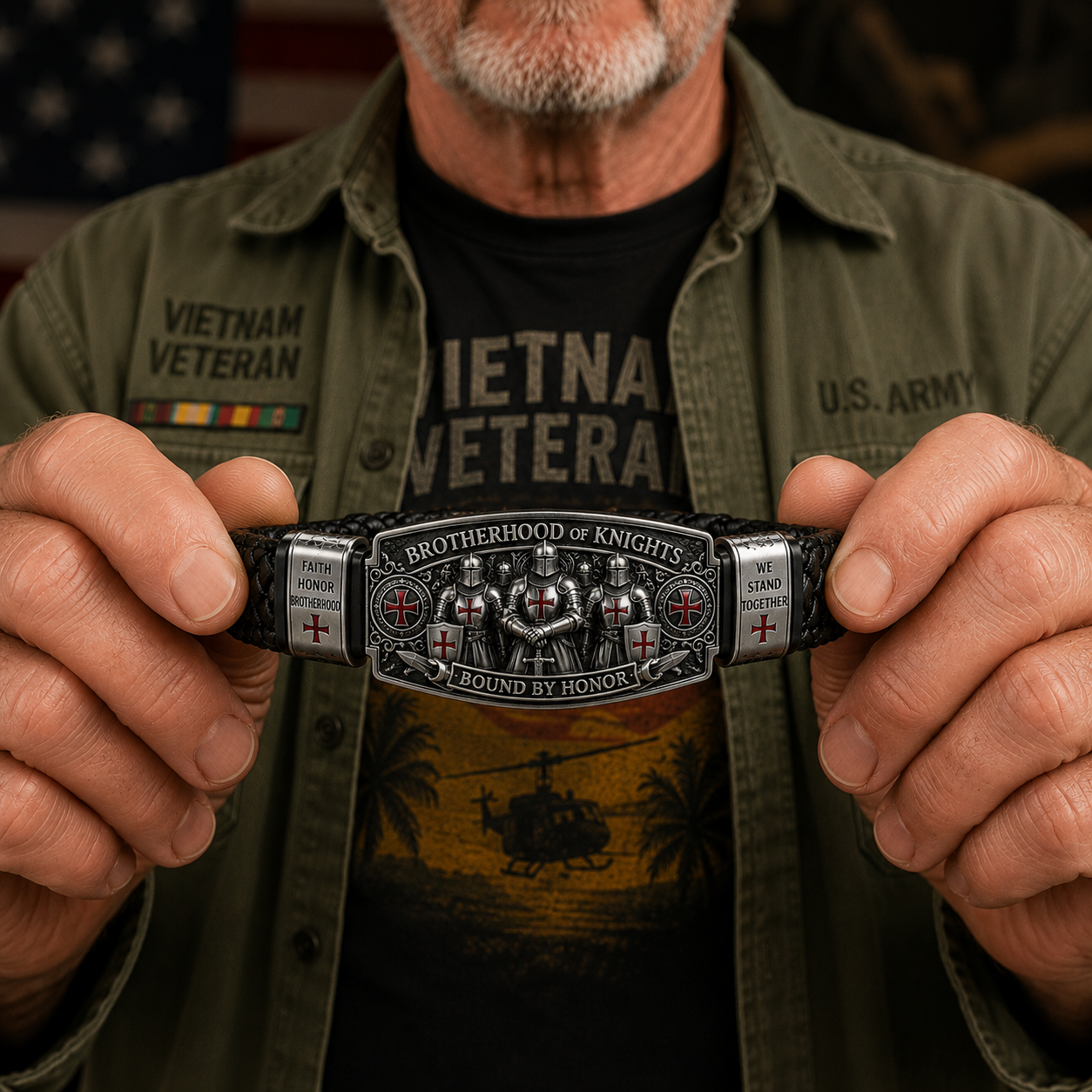 🛡️ Brotherhood of Knights Honor Bracelet-🔥Buy 2 Get Free Shipping🚛
