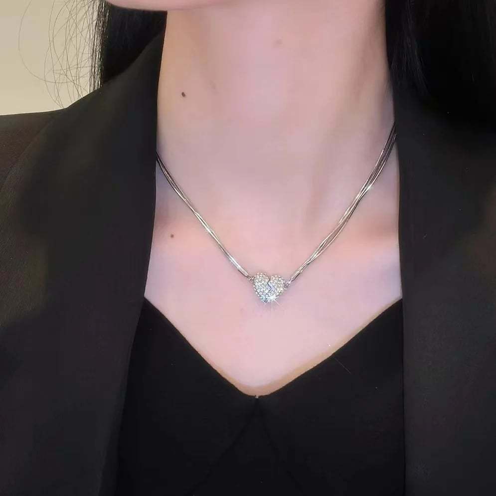 (🔥2023 EARLY CHRISTMAS SALE- SAVE 49%OFF🔥)Magnetic Love Patchwork Necklace