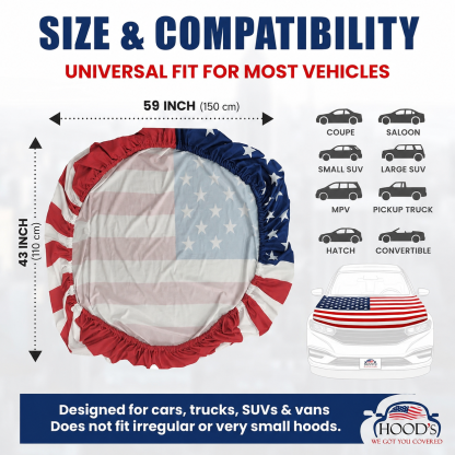 🔥American Car Hood Flag🦅【Buy 2 Free Shipping】