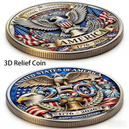 🏆New Year 60% OFF- U.S 250th Anniversary Commemorative Coin