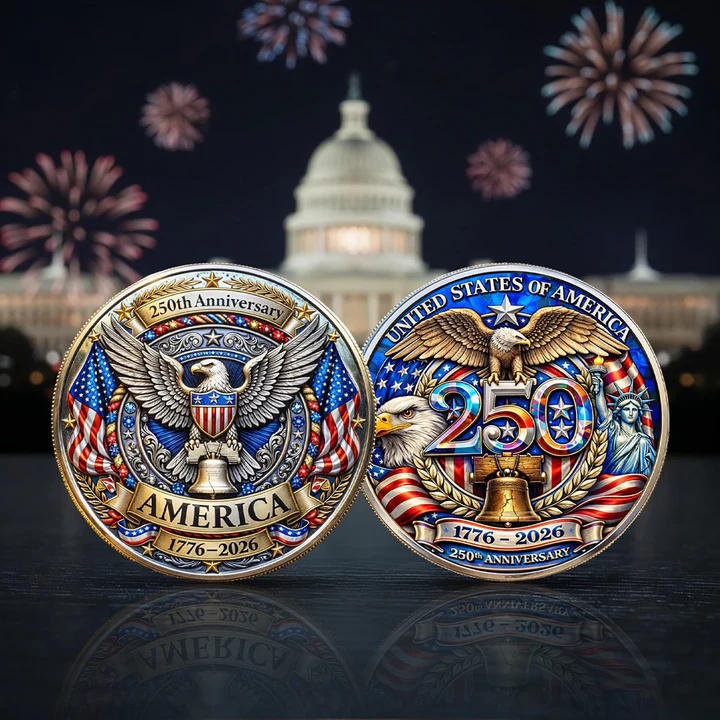 🏆New Year 60% OFF- U.S 250th Anniversary Commemorative Coin
