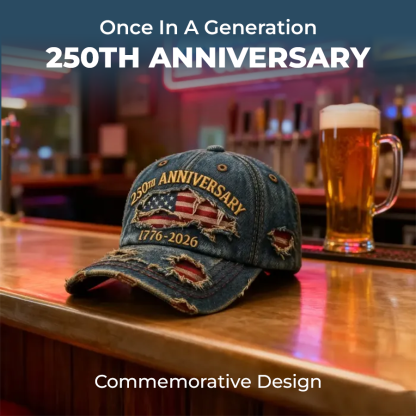 U.S 250th Anniversary Patriot Hat - 100% Made in USA(🔥Buy 2 FREE SHIPPING)