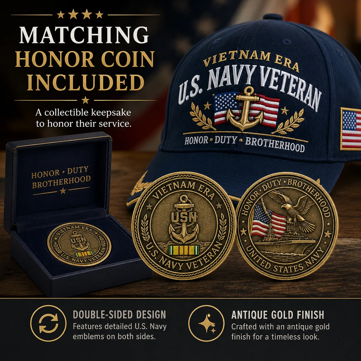 Matching Honor Coin Included