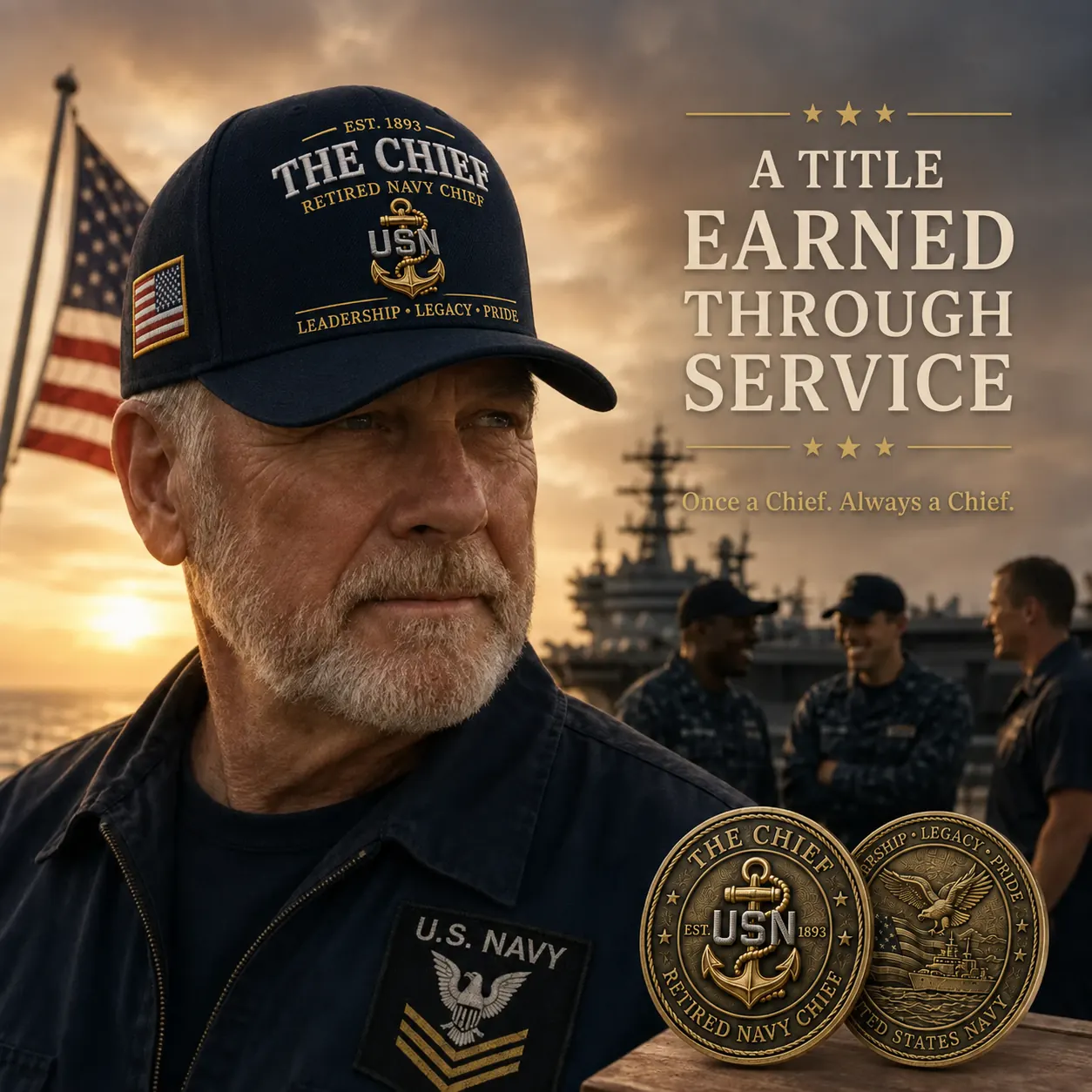 A title earned through service