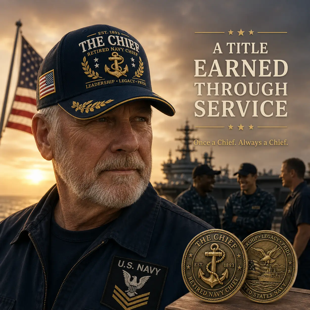 A title earned through service