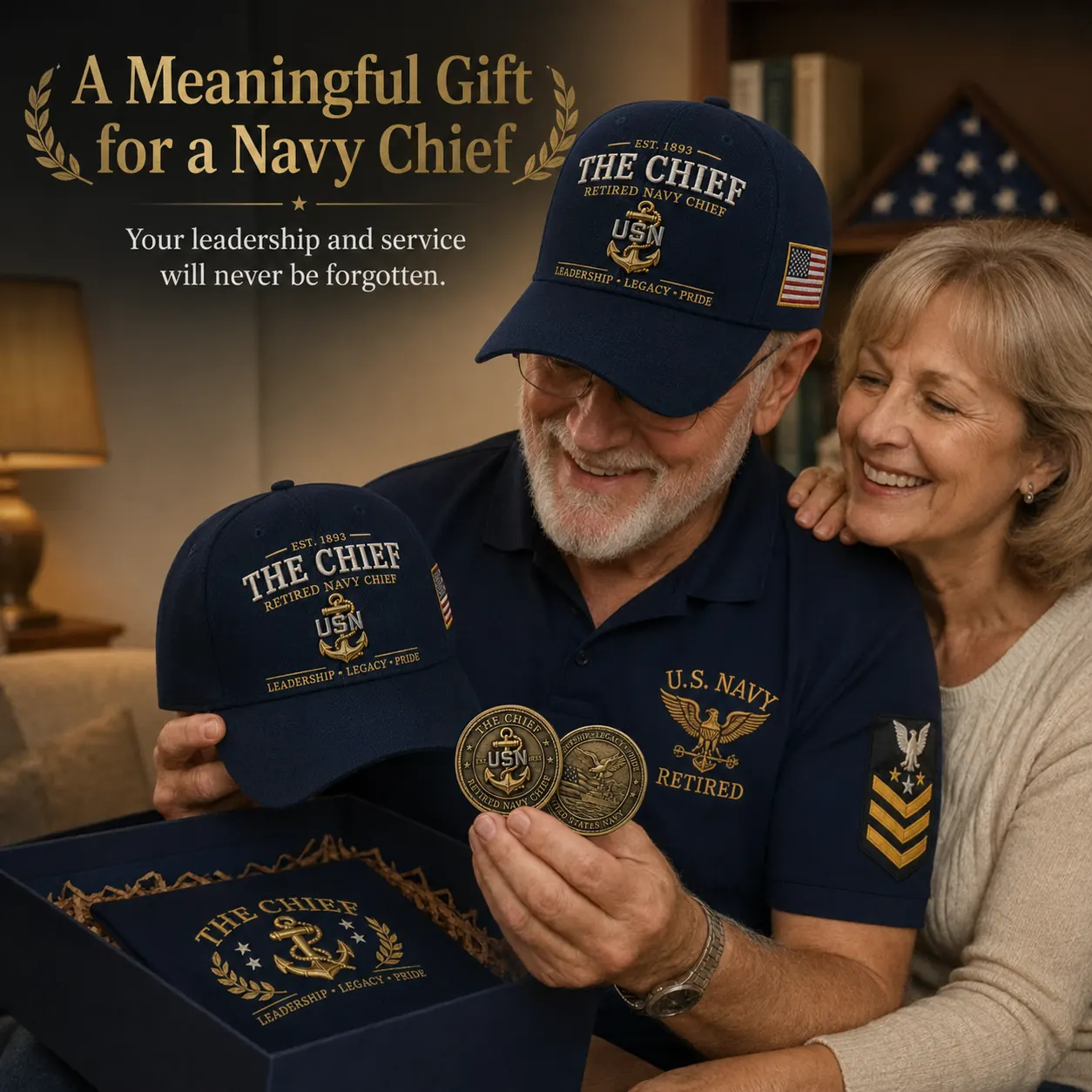 A meaningful gift for a Navy Chief