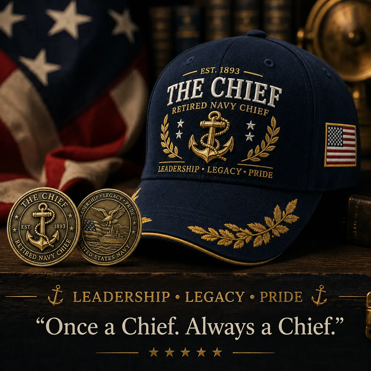 Once a Chief. Always a Chief.