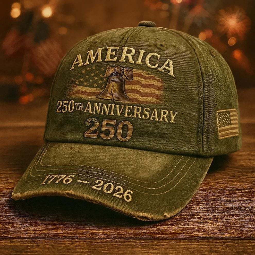 🔥United States 250th Anniversary Patriotic Cap
