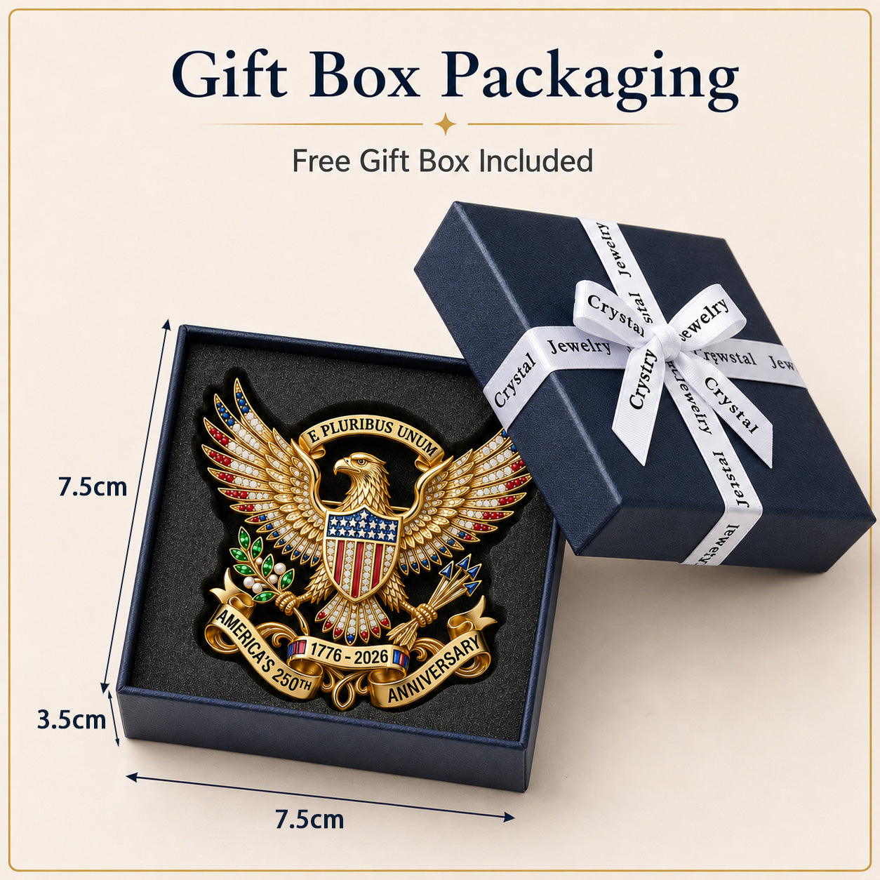 🔥🔥 US 250th Anniversary Brooch Pin