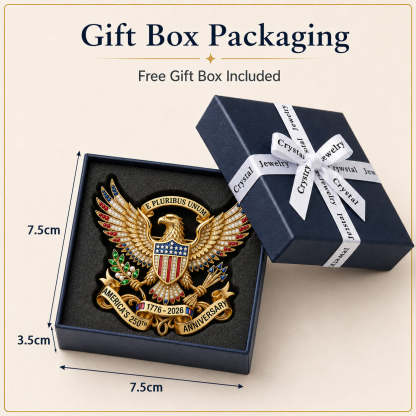 🔥🔥 US 250th Anniversary Brooch Pin