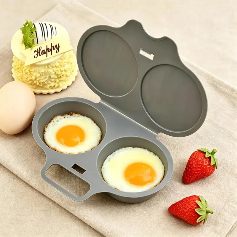 Easy to Clean Microwave Egg Steamer Mold BPA‑Free,Food‑Grade Plastic PP Material