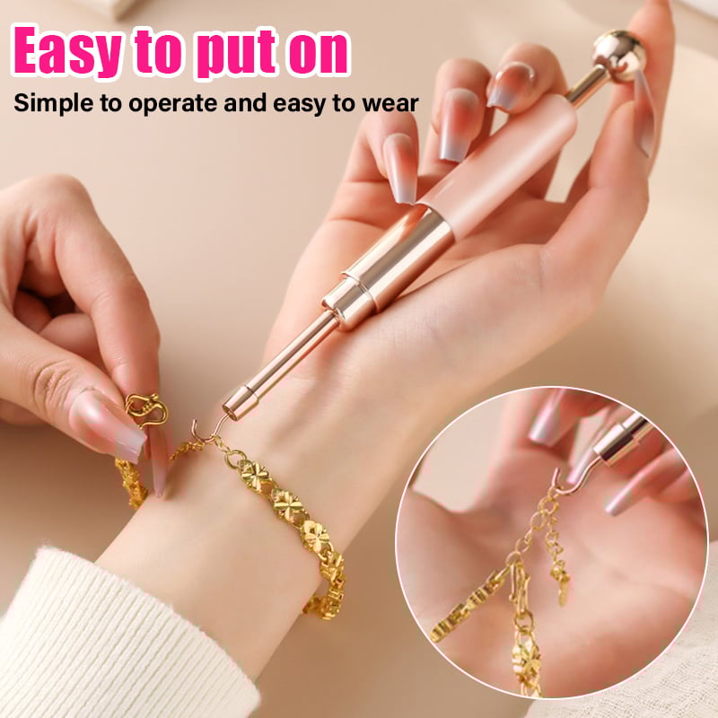 🔥2026 Sale🔥2 IN 1Retractable Bracelet Helper & Jewelry Grabber