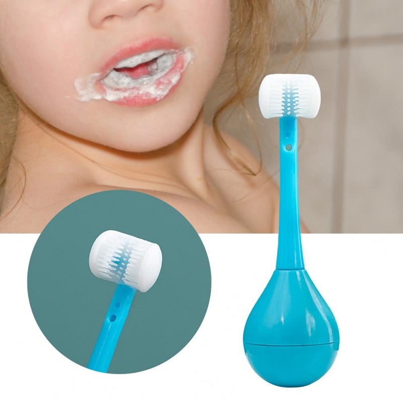 🔥Last Day Promotion - 49% OFF🎁Three-sided Children's Toothbrush