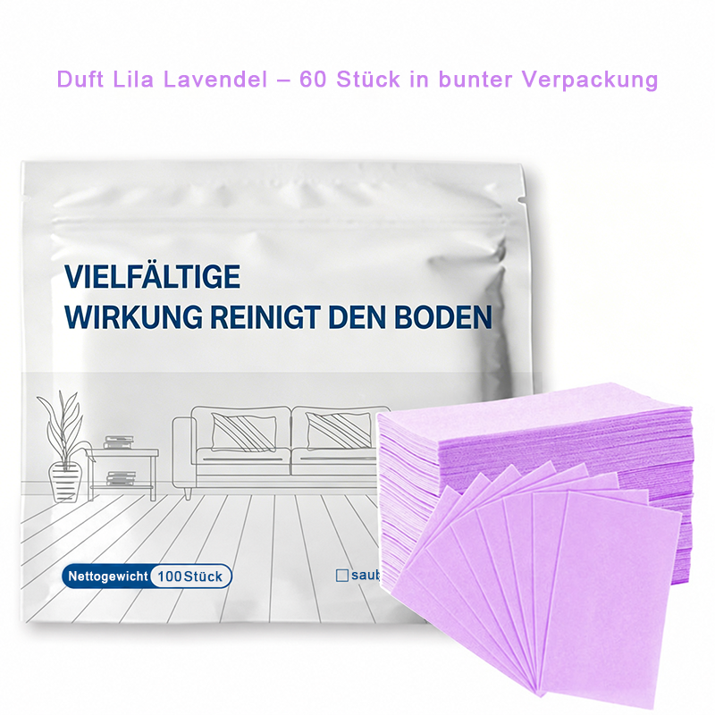 🧹 JETZT 50% RABATT! ✨ 100-teilige Multieffekt-Bodenreinigungstücher – Starke Fleckenentfernung & frischer Duft 🌿