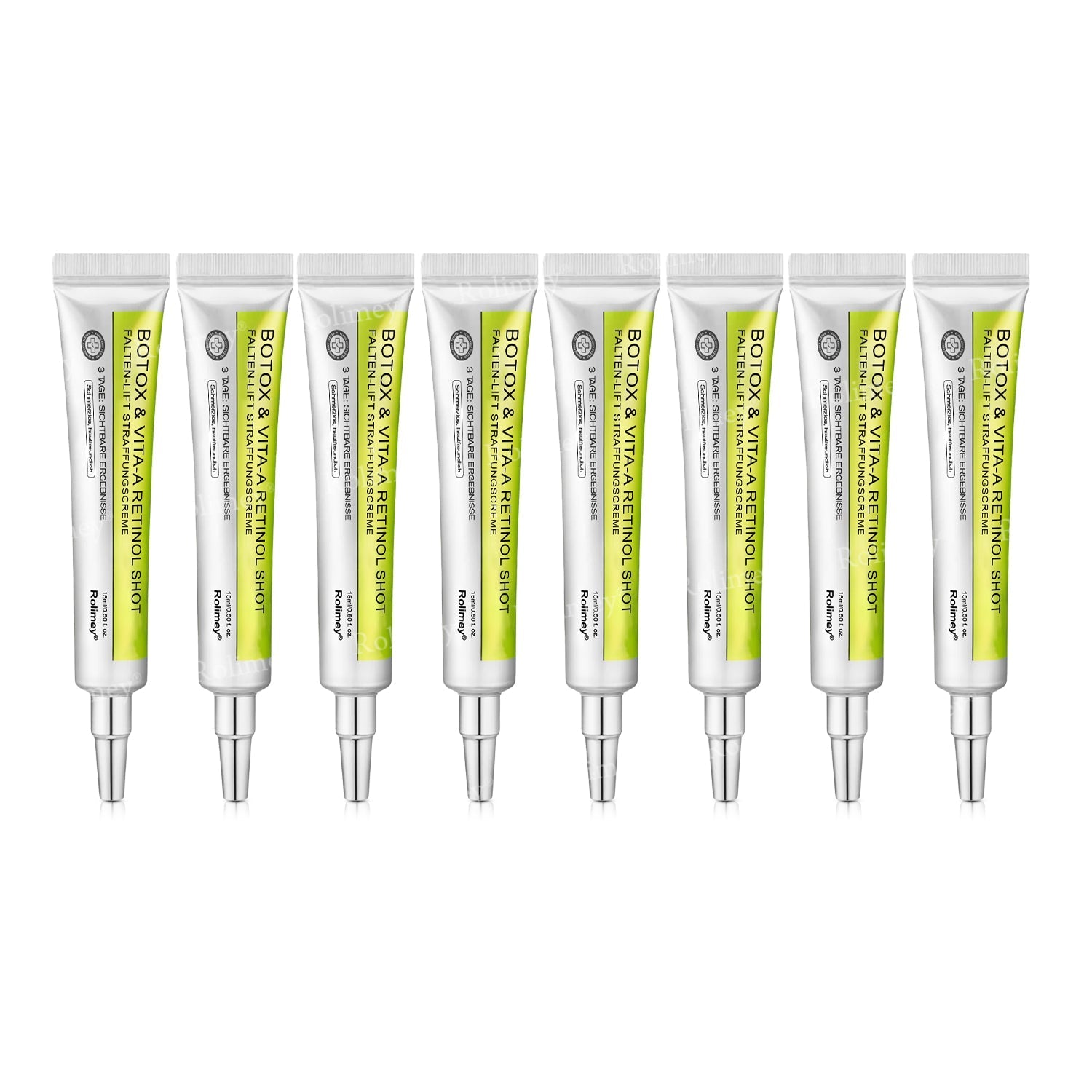 Rolimey® Retinol & Botox Shot ✓ Dermatologisch getestete Lifting-Creme