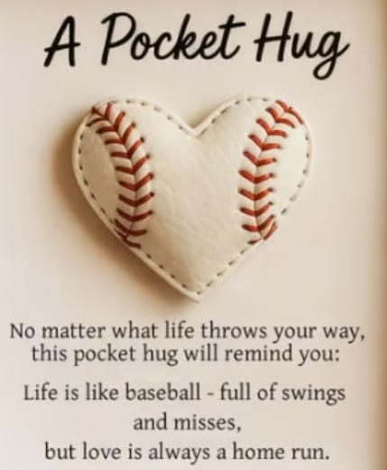 🌲Christmas Gift-⚾Sport Themed Pocket Hug