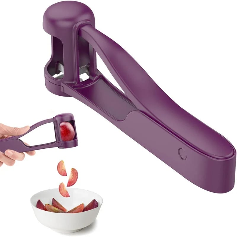 (🌲Early Christmas Sale- 49% OFF) Quick Fruit Quarter Cutter for Toddlers