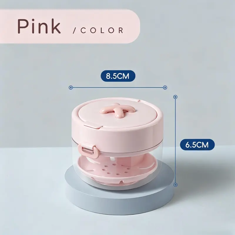 Retainer Cleaner Case Box,Storage Soak Container with Drain Tray for Travel Cleaning with Mirror and Brush