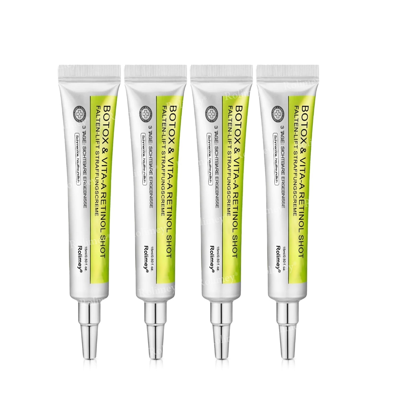 Rolimey® Retinol & Botox Shot ✓ Dermatologisch getestete Lifting-Creme