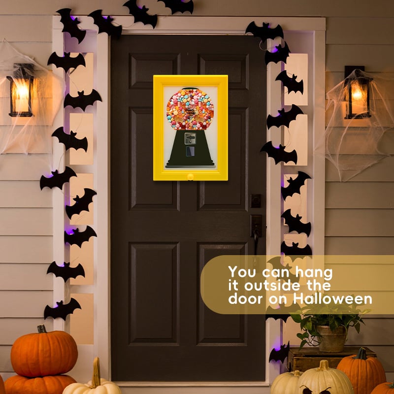 🍬Rare Vintage The Handy Candy Frame - Hanging Candy Machine Art🔥