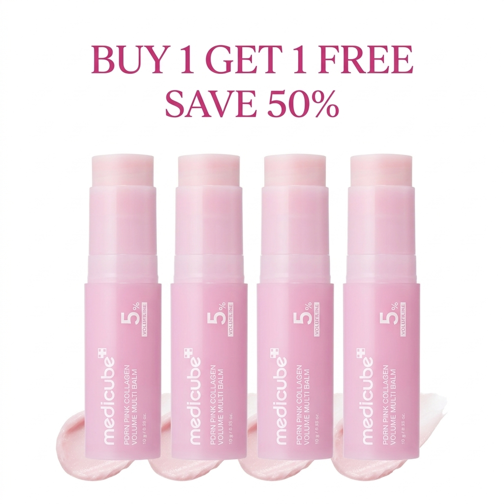 ✨ Last Day Buy 1 Get 1 Free ✨Medicube PDRN Pink Collagen Volume Multi Balm by Corevia