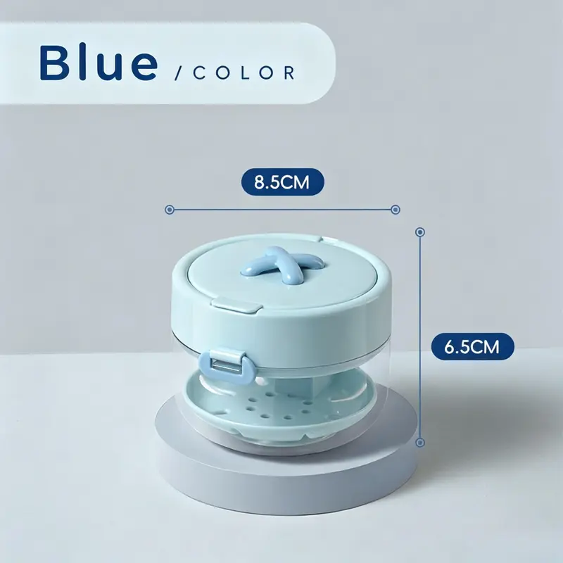 Retainer Cleaner Case Box,Storage Soak Container with Drain Tray for Travel Cleaning with Mirror and Brush