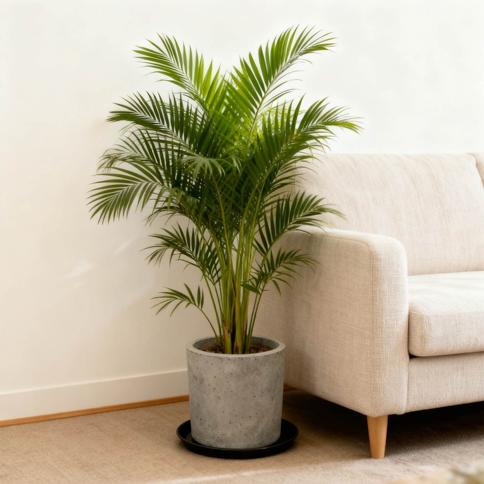 urorentea 6 Pack 18 inch Plastic Plant Saucers, Durable Plant Pot Trays to Catch Water, Large Flower Plant Pot Saucers Drip Tray for Indoors Outdoors