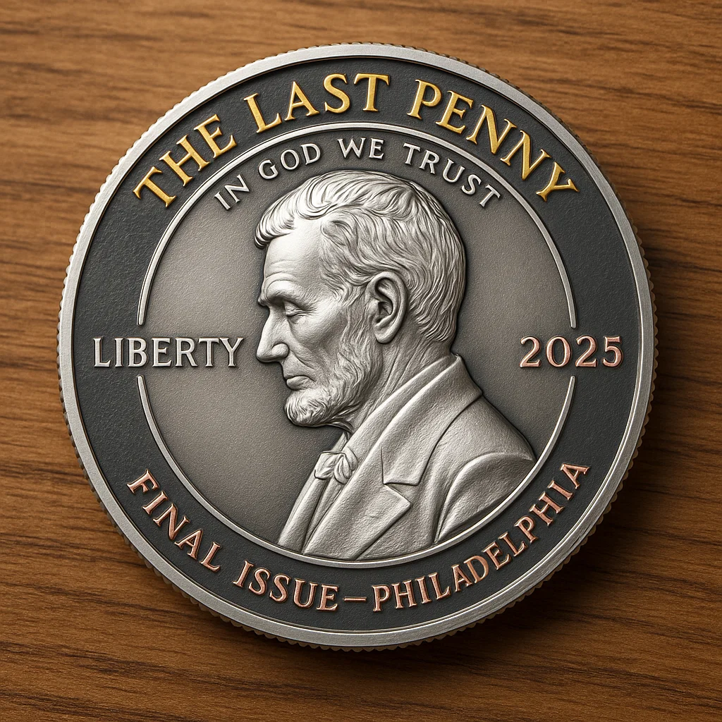 The Last Penny 2025 – Final Lincoln Cent Commemorative Coin