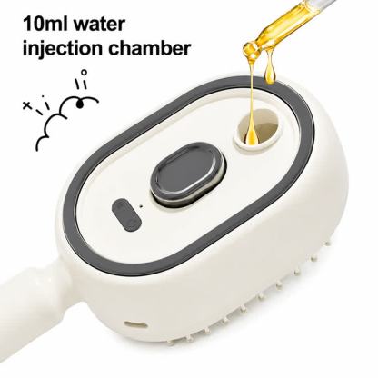Oil Spray Detangling Comb for Frizz and Tangles