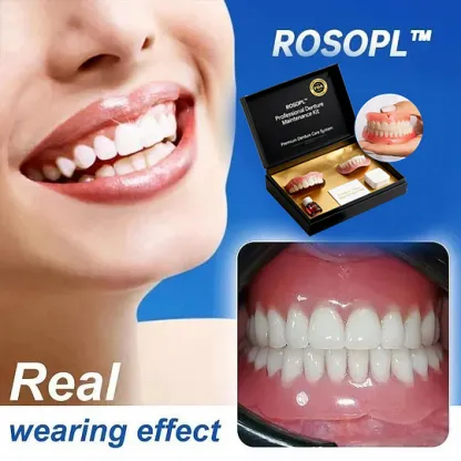 🦷Health America Subsidized Product |ROSOPL™ Custom-Fit Full Functional DenturesMake you more confident