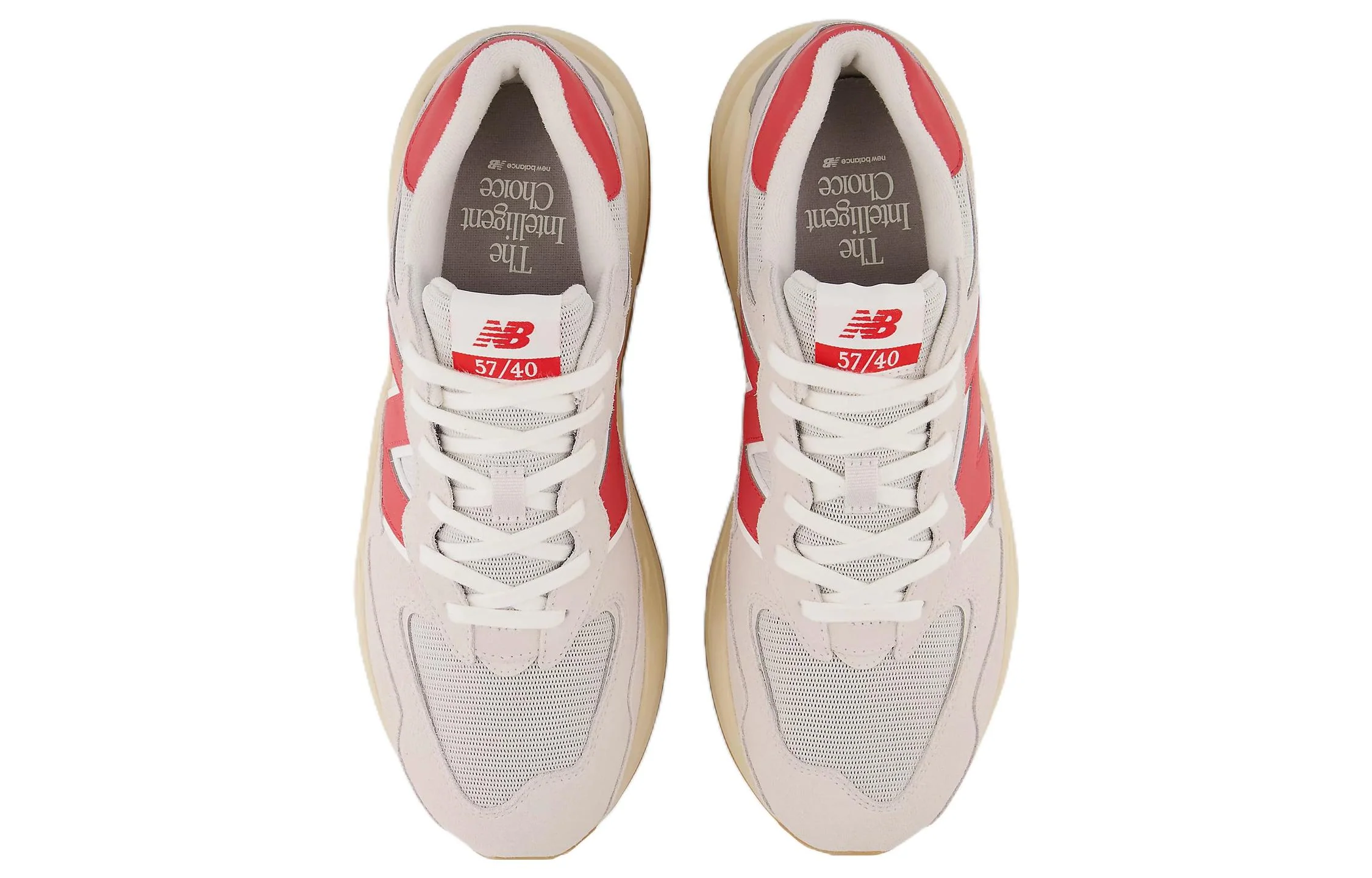 New Baltthhance 57/40 'Moonbeam True Red'