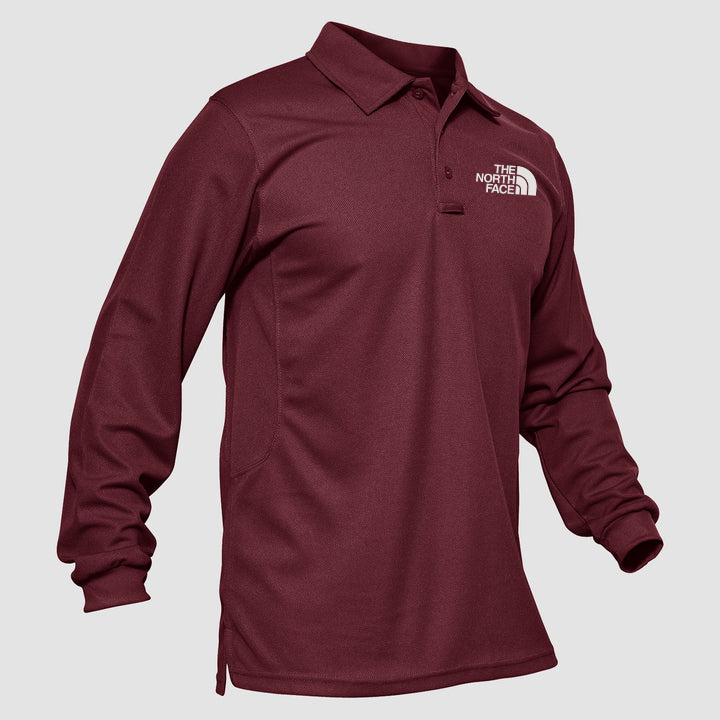 Men's Sport Long Sleeve Polo Quick Dry Performance Breathable Comfortable Jersey Golf Tennis Shirt