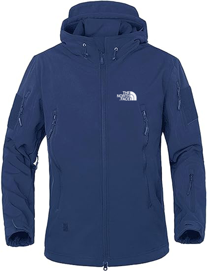 Military Waterproof Men's Softshell Jacket Fleece Lining Camouflage Outdoor Coat