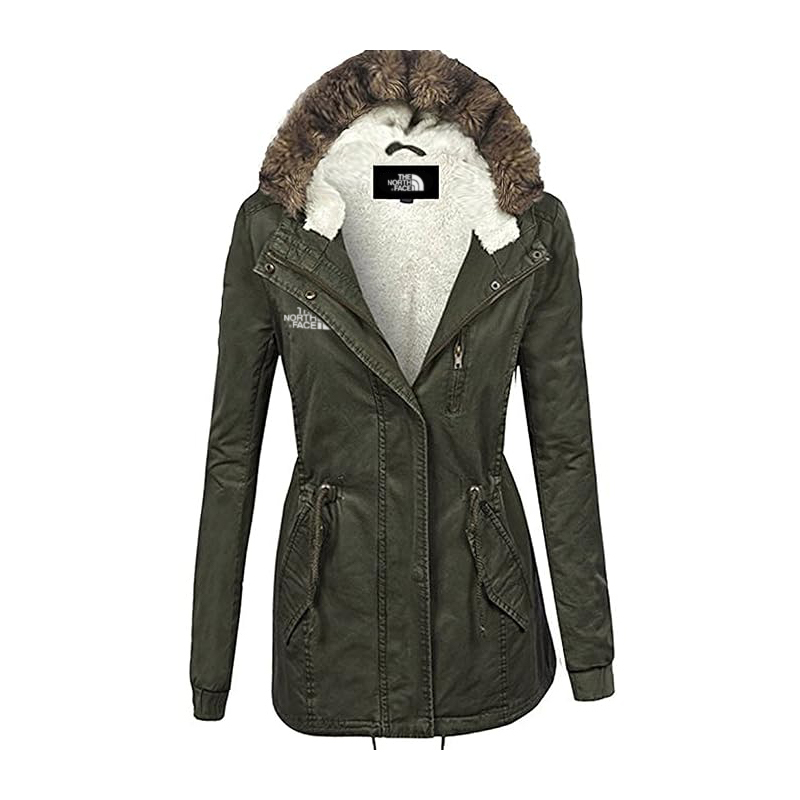 Womens Cotton Anorak Lightweight Utility Parka Jackets with Drawstring -  WOMEN'S