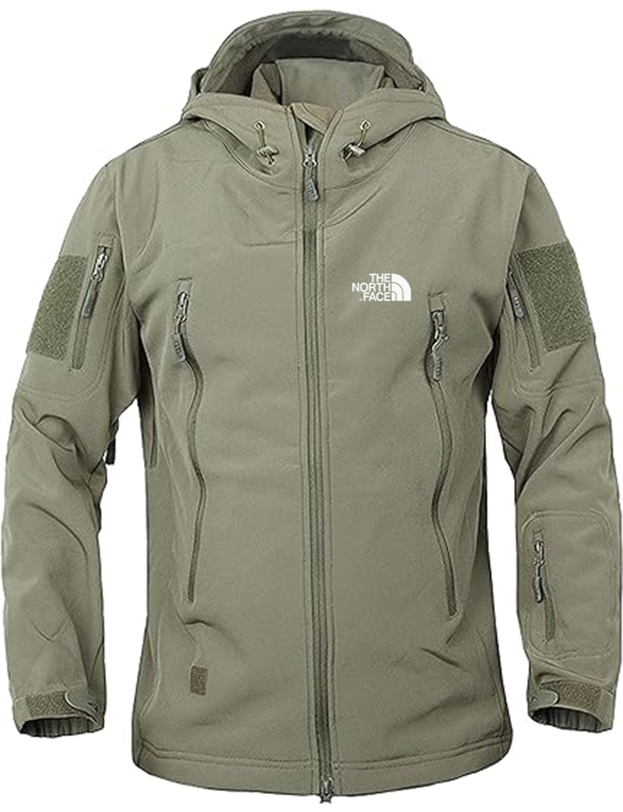 Military Waterproof Men's Softshell Jacket Fleece Lining Camouflage Outdoor Coat