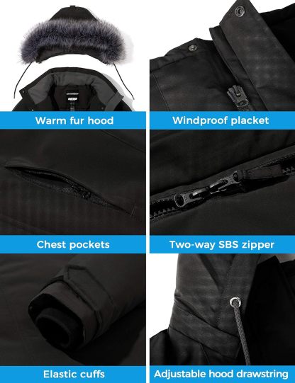 Winter Waterproof Puffer Jackets - Women's