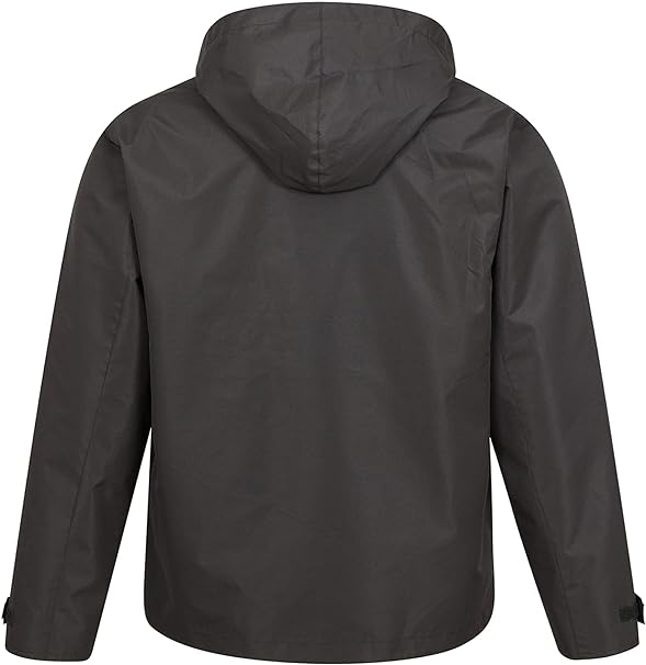 3 in 1 Water Resistant Jacket - Adjustable Hood Mens Coat, Detachable Inner Fleece Rain Jacket, Pockets -Winter Clothing for Walking, Travel