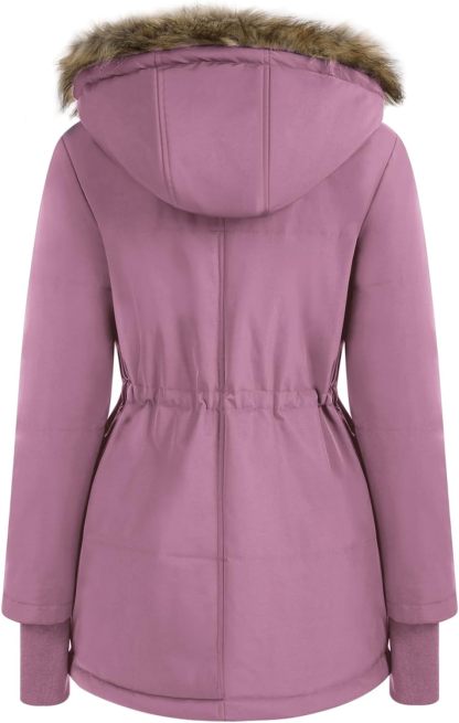 Fur down jacket - Women's