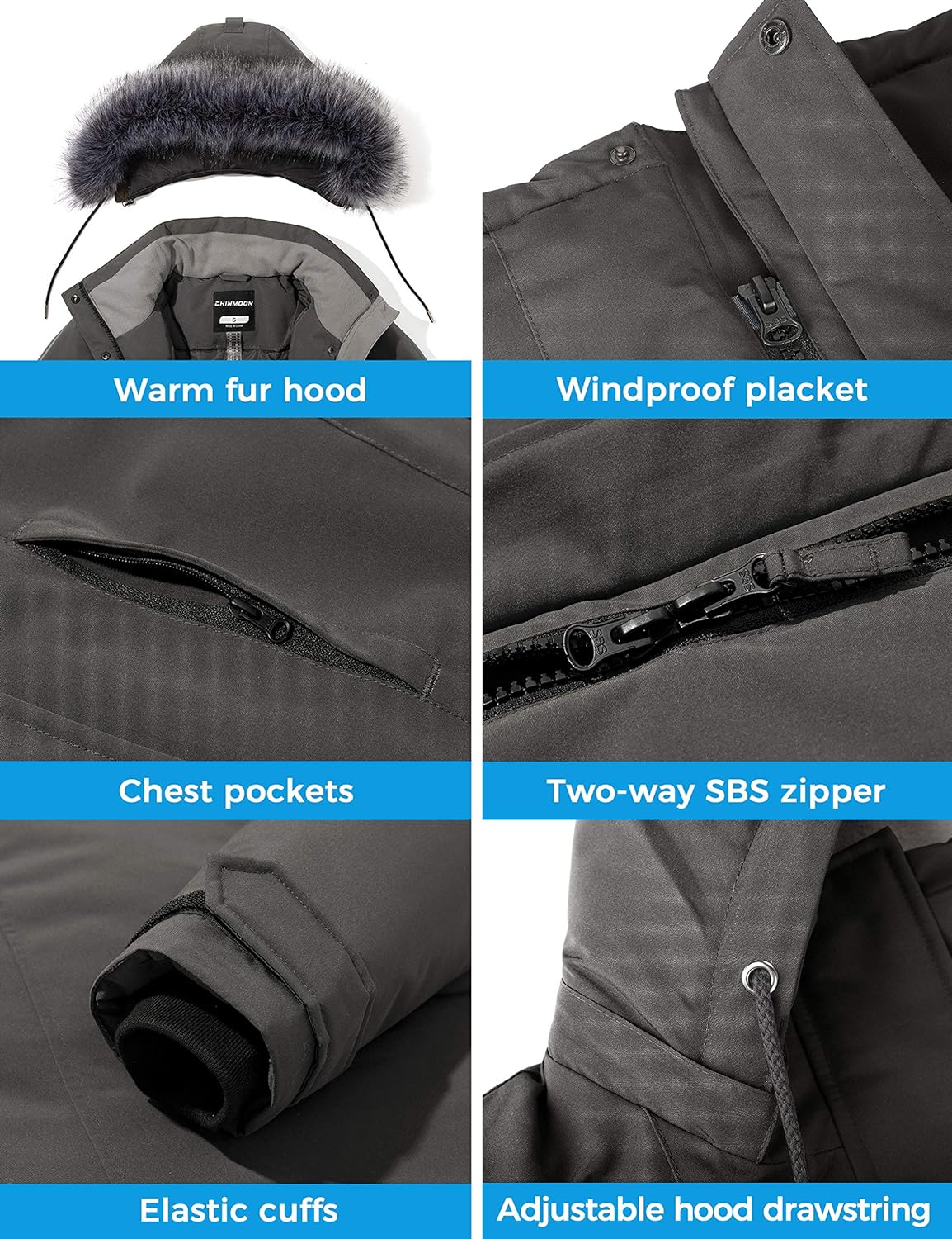 Winter Waterproof Puffer Jackets - Women's