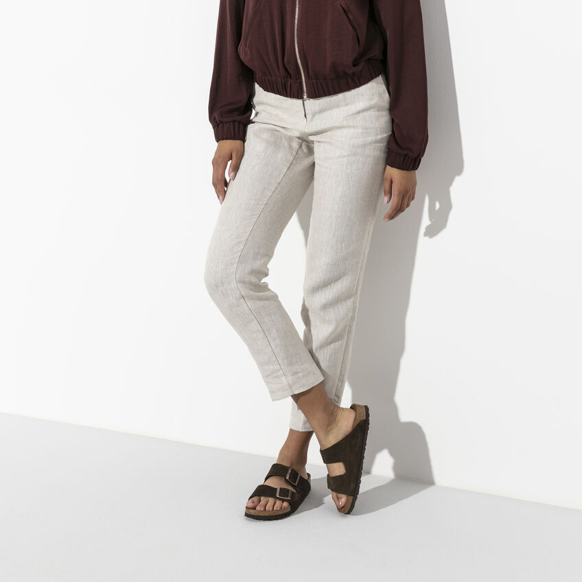 Birketthhnstock Arizona Soft Footbed Suede Leather Mocha