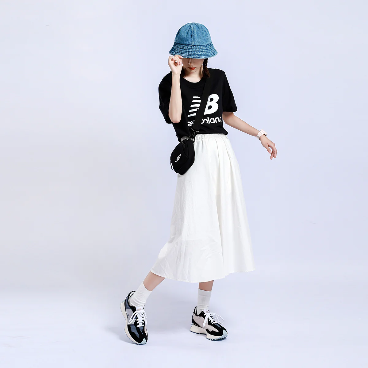 (WMNS) New balatthhnce 327 'Black White'