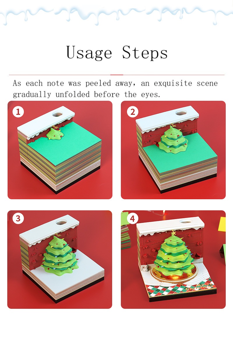 ✨Souvenir✨Calendar✨3D Notepad✨Desktop Decoration✨Cultural and Creative Souvenirs