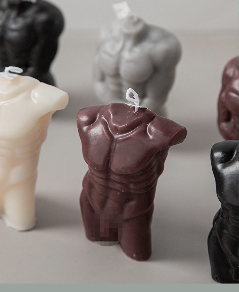 🎯"Body & Bloom" Art Sculpture Scented Candle Collection