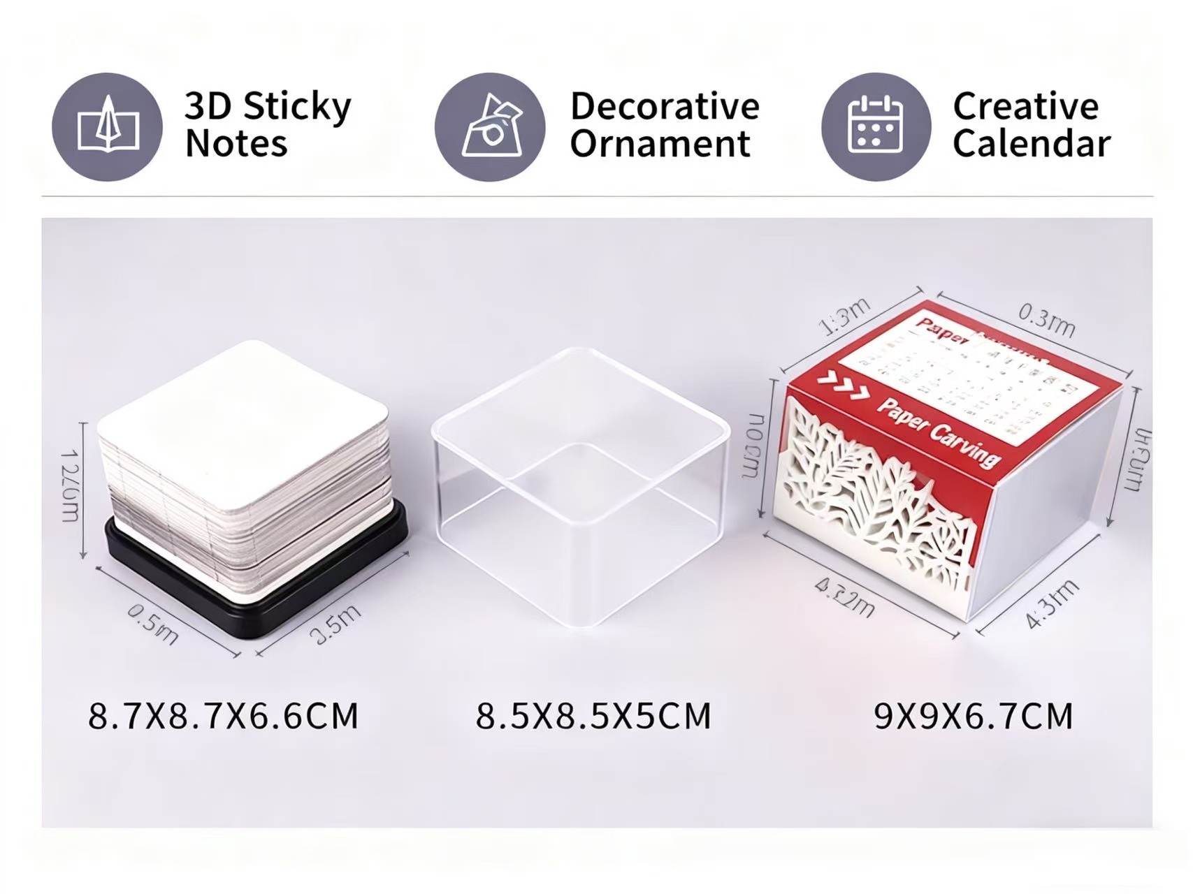 Ball✨Souvenir✨Calendar✨3D Notepad✨Desktop Decoration✨Cultural and Creative Souvenirs