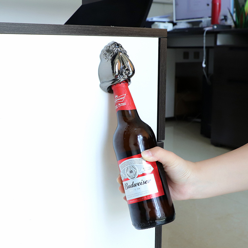 🔥Vintage Buttocks Design Bottle Opener ✨ Antique Bronze Magnetic Art Opener