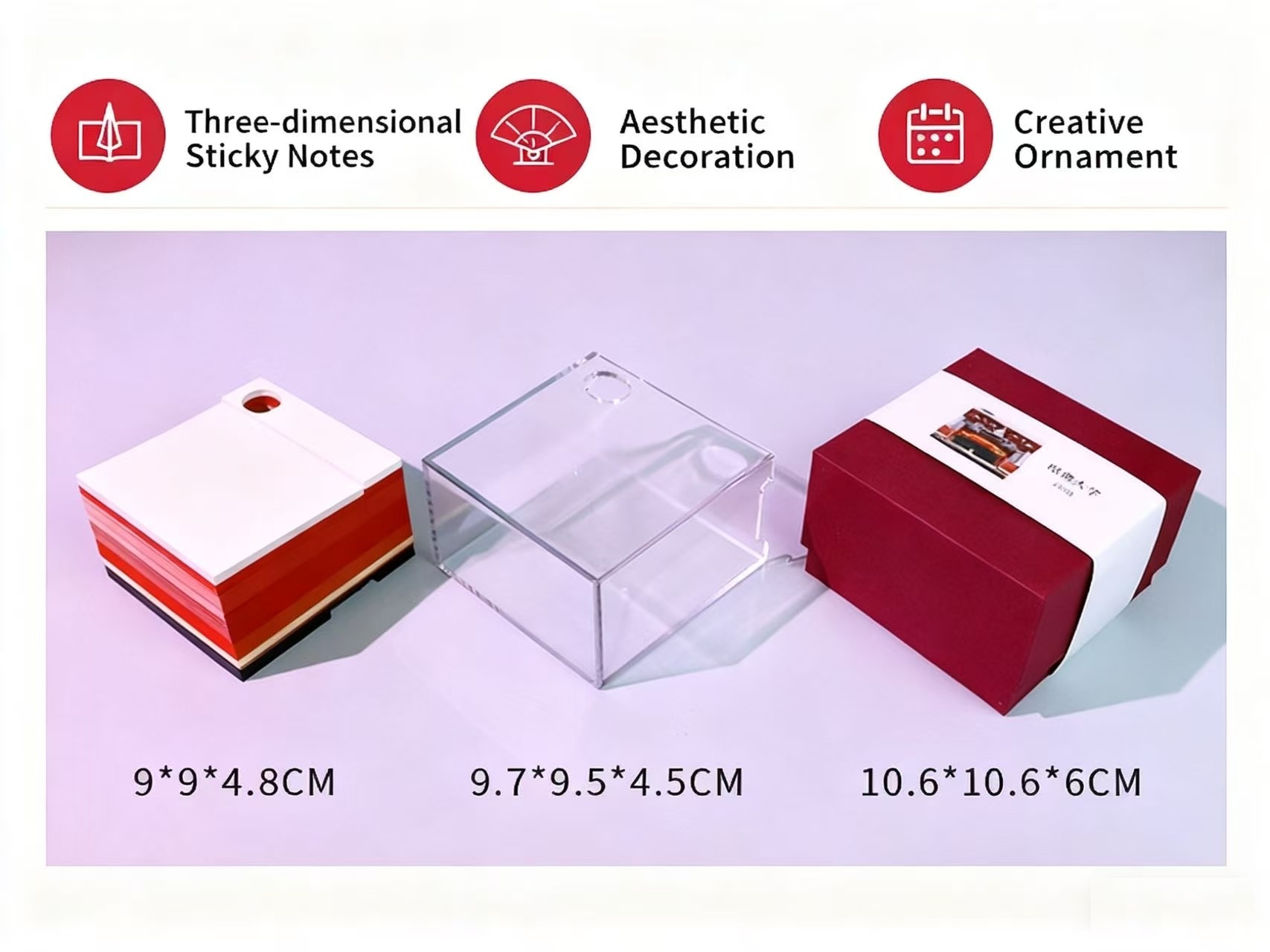 Harvard University✨Souvenir✨Calendar✨3D Notepad✨Desktop Decoration✨Cultural and Creative Souvenirs